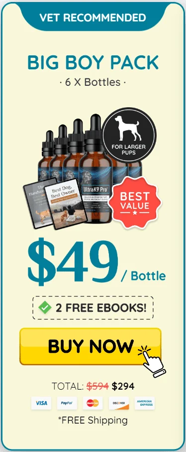 UltraK9 Pro- 6 Bottle